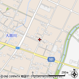 群馬県前橋市富士見町原之郷1182-2周辺の地図