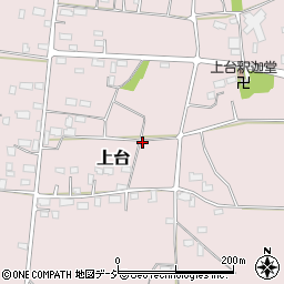 栃木県下野市上台471周辺の地図