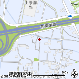 栃木県栃木市都賀町家中3742周辺の地図