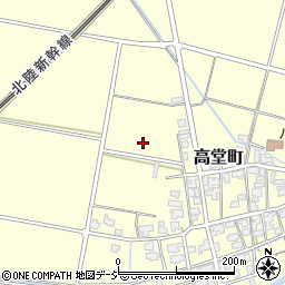 石川県小松市高堂町己周辺の地図