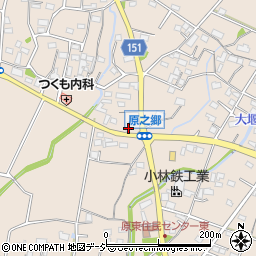 群馬県前橋市富士見町原之郷1071-2周辺の地図