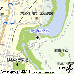 県営高津戸発電所周辺の地図