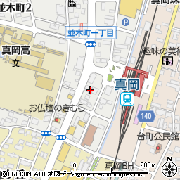 富士砿油株式会社　並木町給油所周辺の地図