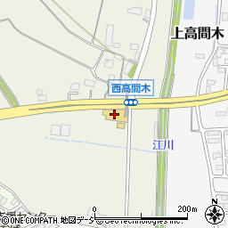 トヨタカローラ栃木真岡店周辺の地図