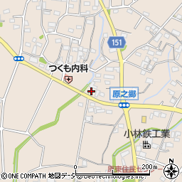 群馬県前橋市富士見町原之郷1061周辺の地図