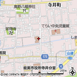 石川県能美市寺井町周辺の地図