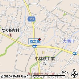 群馬県前橋市富士見町原之郷1213周辺の地図