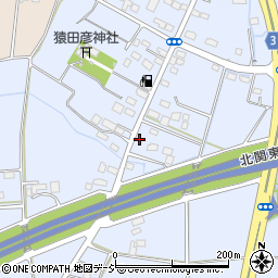 栃木県栃木市都賀町家中4351周辺の地図