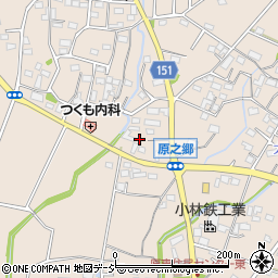 群馬県前橋市富士見町原之郷1064-1周辺の地図