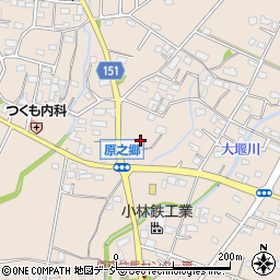 群馬県前橋市富士見町原之郷1123周辺の地図