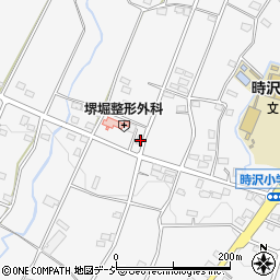 群馬県前橋市富士見町時沢2048-4周辺の地図