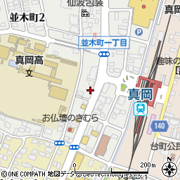 オリックスレンタカー真岡駅前店周辺の地図