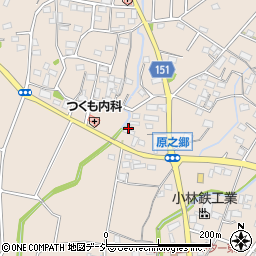 群馬県前橋市富士見町原之郷1165周辺の地図