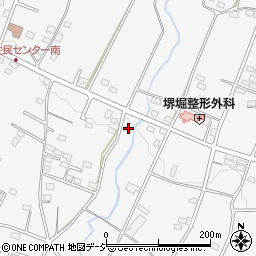 群馬県前橋市富士見町時沢2066周辺の地図