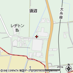 長野県大町市常盤3789周辺の地図