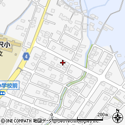 群馬県前橋市富士見町時沢1831-3周辺の地図