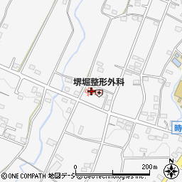 群馬県前橋市富士見町時沢2051周辺の地図
