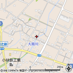 群馬県前橋市富士見町原之郷1159-5周辺の地図