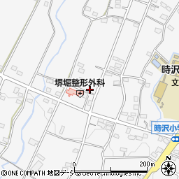 群馬県前橋市富士見町時沢3217周辺の地図