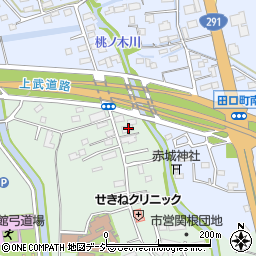 群馬県前橋市関根町690-1周辺の地図