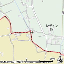 長野県大町市常盤2304周辺の地図