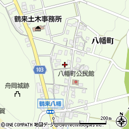 石川県白山市八幡町ヲ周辺の地図
