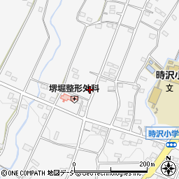 群馬県前橋市富士見町時沢3218周辺の地図