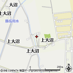 栃木県真岡市上大沼237周辺の地図