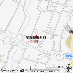群馬県前橋市富士見町時沢3076周辺の地図