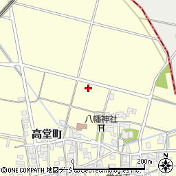 石川県小松市高堂町（ヘ）周辺の地図