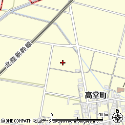 石川県小松市高堂町辛周辺の地図