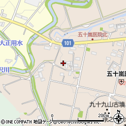 群馬県前橋市富士見町原之郷88周辺の地図