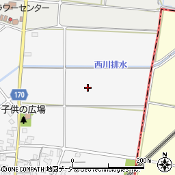 石川県能美市中ノ江町ろ周辺の地図