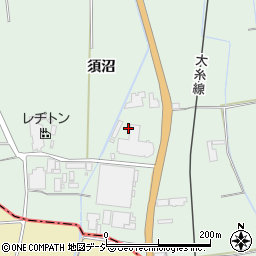 長野県大町市常盤3787周辺の地図