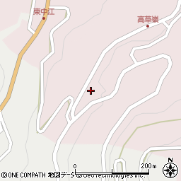 富山県南砺市高草嶺221周辺の地図