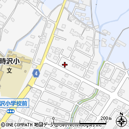 群馬県前橋市富士見町時沢1850-3周辺の地図