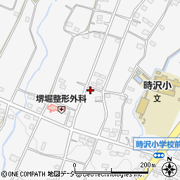 群馬県前橋市富士見町時沢3221周辺の地図