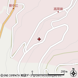 富山県南砺市高草嶺218周辺の地図