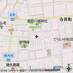 石川県能美市寺井町リ周辺の地図