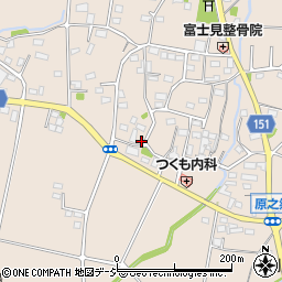 群馬県前橋市富士見町原之郷429周辺の地図