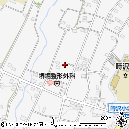 群馬県前橋市富士見町時沢3077周辺の地図