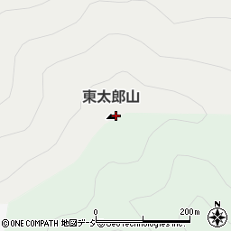 東太郎山周辺の地図