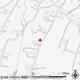 群馬県前橋市富士見町時沢2303-2周辺の地図