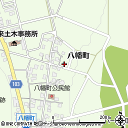 石川県白山市八幡町ワ62周辺の地図
