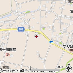 群馬県前橋市富士見町原之郷399周辺の地図