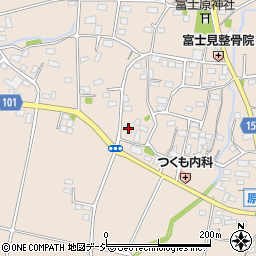 群馬県前橋市富士見町原之郷427-2周辺の地図