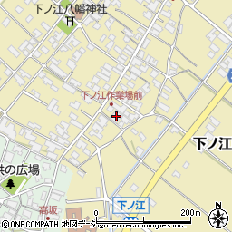 石川県能美市下ノ江町未134-1周辺の地図