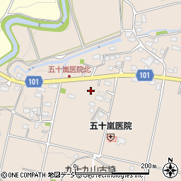群馬県前橋市富士見町原之郷123周辺の地図