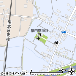 栃木県栃木市都賀町家中5207周辺の地図