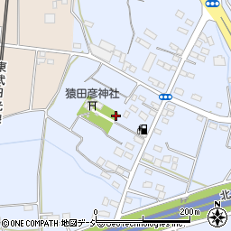 栃木県栃木市都賀町家中5221周辺の地図